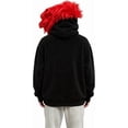 thumbnail image 2 of Unisex Big Mouth Monster Pullover Hoodie Funny Plush Fleece Novelty Sweatshirt Cute Halloween Costume Cosplay Party Outfit Gifts for Adults, 2 of 4