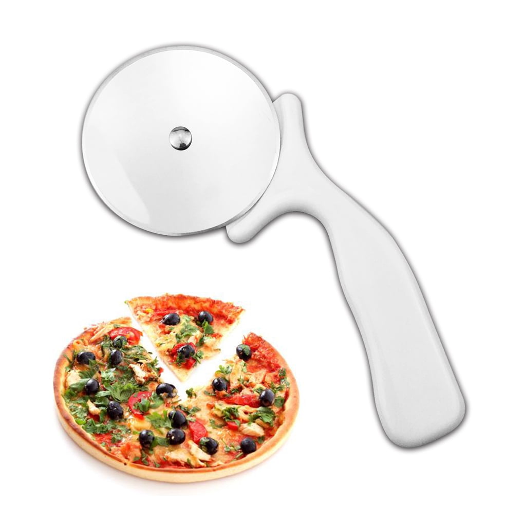 Details about   Stainless Steel Pizza Dough Scraper Cutter Kitchen Flour Pastry Cake Bread Tool 