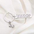 thumbnail image 4 of Loss of Baby Keychain Memorial Jewelry Gift Loss of Loved One Keychain Though We Never Held You In Our Arms We Will Always Hold You In Our Hearts Keychain Miscarriage Keepsake Baby Sympathy Gift, 4 of 6