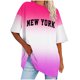 thumbnail image 1 of Camiseta Corta con Cuello Redondo Y Gota Del Hombro para las Mujeres, 1 of 4