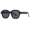 thumbnail image 1 of Classic Sun Glasses Shades Tinted Square Frame Sun Protection Retro Style Shades Outdoor Eyewear for Men and Women, 1 of 5