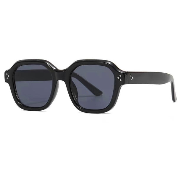 Classic Sun Glasses Shades Tinted Square Frame Sun Protection Retro Style Shades Outdoor Eyewear for Men and Women