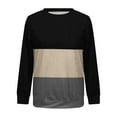 thumbnail image 3 of gakvbuo Plus Size Pullover Sweaters For Women Long Sleeve Sweatshirts Fall Tunic Tops Women's Printed Loose T-shirt Long Sleeves Blouse Round Neck Casual Tops Sweatshirt Hoodies, 3 of 3
