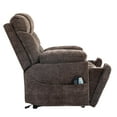 thumbnail image 5 of Power Lift Recliner Chairs for Elderly - Infinite Position Lay Flat Recliner with Heat & Massage Wireless Phone Charger - USB Type C Charging - Dual Motor Lift Chair 400 lbs, 5 of 10