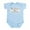 Sky Blue, variant on CafePress - Pilot Like My Mother Infant Bodysuit - Baby Light Bodysuit, Size Newborn - 24 Months