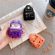 thumbnail image 5 of Bonita funda para Airpods, funda de silicona 3D para mochila Airpods con llavero y correa de metal diseñada para Apple AirPods 1 y 2 (azul claro) WD.WDQZL electrónico, 5 of 5