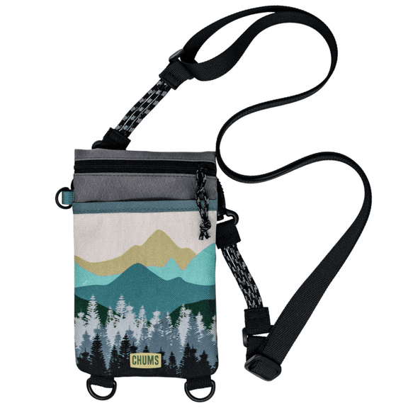 Chums Rover Phone Tote - Small Crossbody Bag with Adjustable Strap - Tactical Sling Bag for Women & Men w/ Multiple Pockets (Summit)