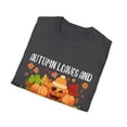 thumbnail image 4 of Autumn Leaves and Pumpkin Please Halloween T-Shirt, 4 of 4