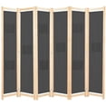 thumbnail image 5 of vidaXL Room Divider Folding Privacy Screen for Home Living Room Office Fabric, 5 of 14