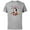 Athletic Heather, variant on Disney Princess Snow White and Animal Friends Sweet-Natured - Short Sleeve Cotton T-Shirt for Adults - Customized-Black