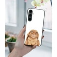 thumbnail image 5 of WIRESTER Shockproof Soft Rubber Cover Case for Samsung Galaxy S24 FE 6.7", Floppy Ears Brown Bunny Rabbit, 5 of 5