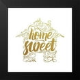 thumbnail image 2 of Murray, Amanda 15x15 Black Modern Framed Museum Art Print Titled - Home Sweet Home, 2 of 5