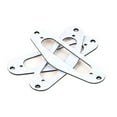 thumbnail image 3 of BQBQERT 3 Pcs White Pearl Electric Guitar Single Coil Pickup T-Style Neck Pickup Surround Plate Mounting, 3 of 9