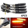 thumbnail image 2 of 4pcs Motorcycle 12 Led Turn Signal Indicator Blinkers Light Amber, 2 of 5