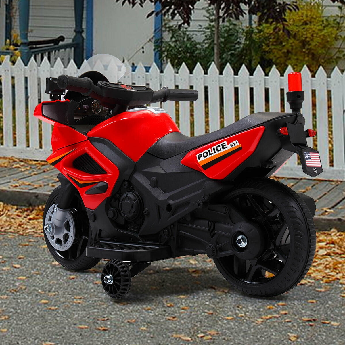 Kepooman 6V Ride On Toy, Battery Powered Electric Motorcycle for Kids, 4 Wheels, Gifts Kepooman 6V Ride On Toy, Battery Powered Electric Motorcycle for Kids, 4 Wheels, Gifts