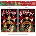 thumbnail image 5 of SM-XLHN Christmas Holy Night Garden Flag 12x18 Inch Double Sided Small Burlap Holiday Nativity Yard for Outside, 5 of 6