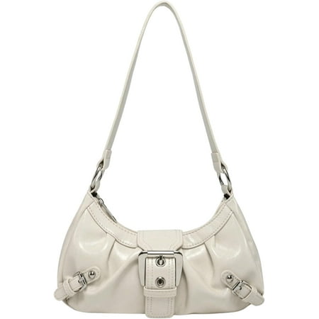 MAOYA Women s Top Handle Shoulder Bag Buckle Punk Hobo Clutch Purses Bags