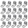 thumbnail image 1 of 20 Pcs Support de Montage en Alliage de Zinc Support de Verre Pions de Fixation, 1 of 9