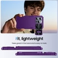 thumbnail image 6 of Oupeigar for iPhone 14 Pro Wallet Holder Phone Case,RFID Shielding,Camera Cover,Full Body Rugged Shockproof Silicone Protective Case-Purple, 6 of 9