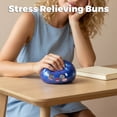 thumbnail image 4 of Dizzy Steamed Dumpling Sensory Toys, Fidget Toys Squeeze Stress Relief For Adults, Galaxy Dumpling Squeeze Ball Squeeze, High Density Squeeze Dumpling For Desk Calming, 4 of 5