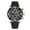 Black, variant on MEGIR Fashion Men Watch Silicone Sports Wristwatch Quartz Chronograph Large Dial Luminous Date Clock