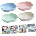 thumbnail image 3 of Clearance!YZEGDCH Household Spit Bones Plates Lightweight and Stackable Dining Table Garbage Plate Home Kitchen Utensils & Gadgets,4pcs, 3 of 9
