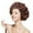 Brun, variante sur Bonnet pour Cheveux à Double Couche Ajustable pour Dormir, Bonnets pour Femmes, Cheveux Bouclés Naturels - Heardband /2