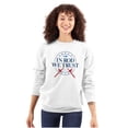 thumbnail image 3 of Fishing American Pride Fisherman Joke Unisex Plus Fleece Graphic Sweatshirt Brisco Brands 2X, 3 of 5