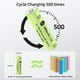 thumbnail image 5 of Pilas recargables Jiajax AA 600 mAh 1.2 V Ni-MH (paquete de 12), 5 of 7