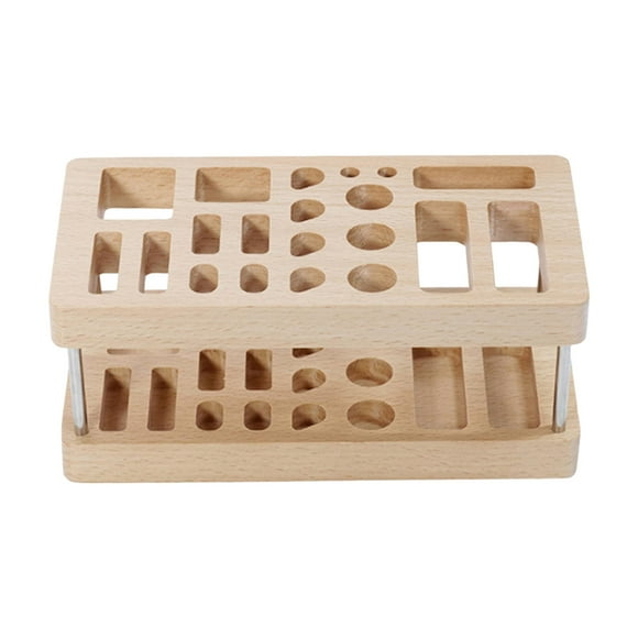 Model Building Tool Organizer Hobby Tools Holder Desktop Organization Multifunction Wood Tool Stand Durable Model Making Tools Storage Box