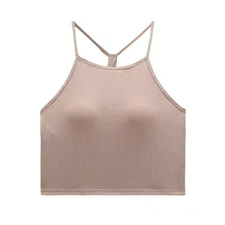 

Women s Solid Color Gathered Anti Droop Integrated Sports Shockproof And Beautiful Back Bra