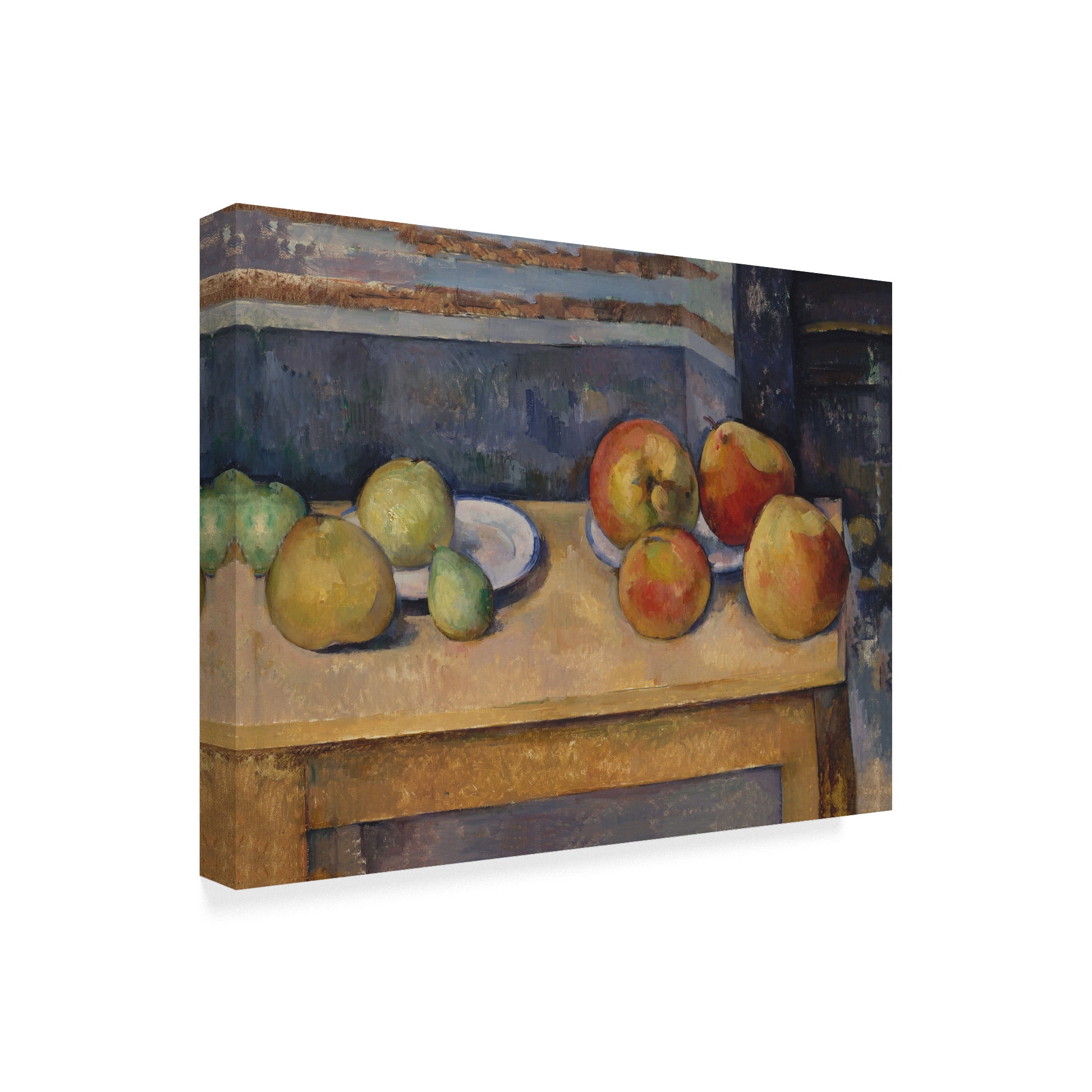 Trademark Fine Art 'Still Life with Apples and Pears' Canvas Art by Paul Cezanne