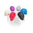 thumbnail image 1 of Bar Bones Skull Drink Markers (6 piezas, rojo + azul + blanco + gris + negro + púrpura), 1 of 2