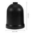 thumbnail image 2 of WEUVEB 2Ud Porta Para Plástico Negro Resistente Y Fácil De Limpiar Compacto Funcional, 2 of 6