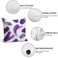 thumbnail image 3 of Purple And Grey Abstract Art Artwork Pillow Covers,Purple And Grey Abstract Art Artwork Throw Pillow Covers 20"×20" ,Living Room Sofa Couch Pillow Covers,Decorative Pillow Covers, 3 of 7