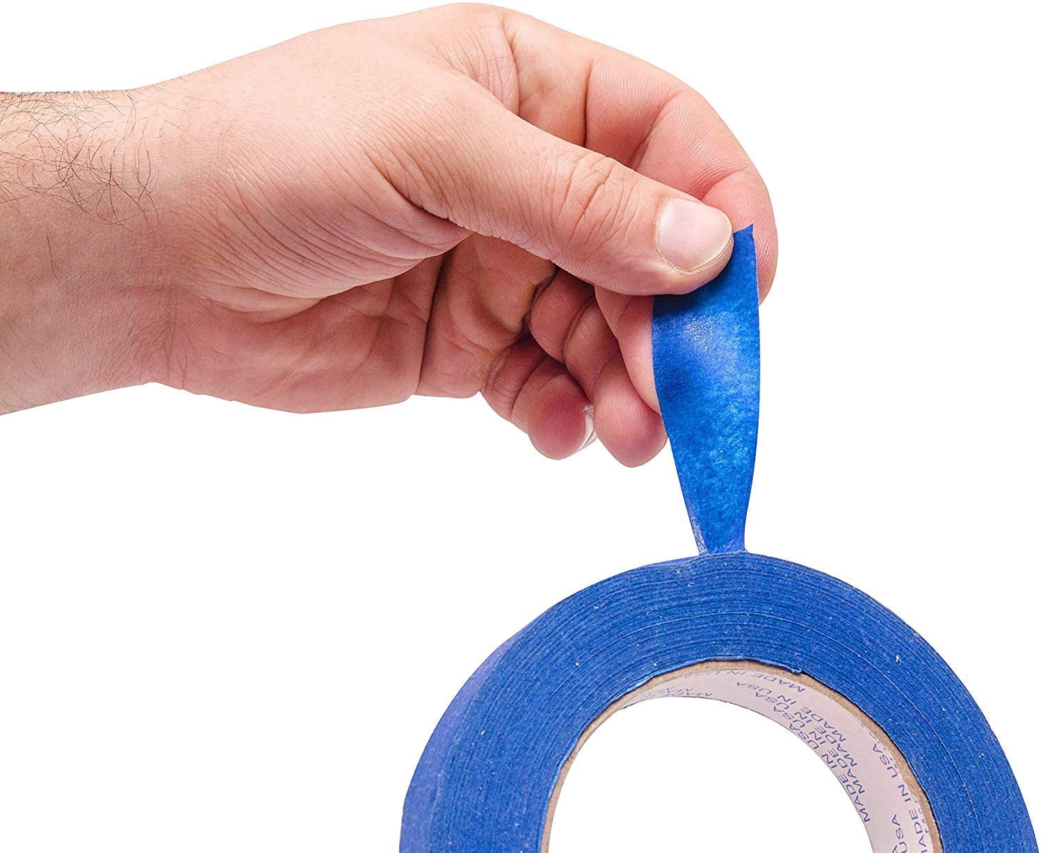 AMZ Supply Painters Tape 3" x 60 yds Blue Masking Tape.Thickness 5.7 Mil.
