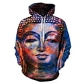 thumbnail image 4 of Sudadera con capucha con gráfico de Buda Shakyamuni para hombre, sudadera con estampado 3D de budismo, sudadera informal de moda, sudaderas con capucha de manga larga unisex, 4 of 4