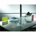 thumbnail image 5 of Lorell, LLR80660, Acrylic Paper Clip Holder, 1 Each, Green Edge,Transparent, 5 of 5