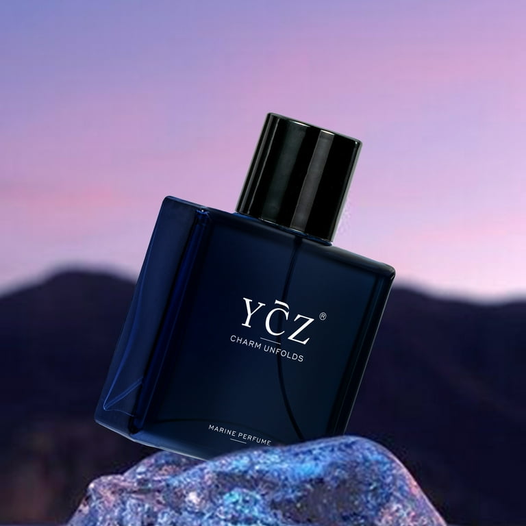 YCZ Midnight Marine Man Office and Date Long Lasting Cologne, Ocean Scent, 1.7 oz