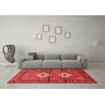 thumbnail image 3 of Ahgly Company Indoor Round Persian Red Traditional Area Rugs, 6' Round, 3 of 4