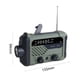 thumbnail image 3 of Radio de Emergencia AM FM Radio Multifuncional para Camping (Versión XLN-290 JP), 3 of 5