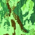 thumbnail image 1 of Ahgly Company Indoor Square Abstract Green Modern Area Rugs, 8' Square, 1 of 4