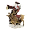 thumbnail image 4 of Roman 133561 Led Santa with Large Deer and Owl Figurine, 19 inch, Multicolor, 4 of 4