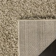 thumbnail image 5 of SAFAVIEH Athens Solid Plush Shag Runner Rug, Beige, 2'3" x 8', 5 of 7