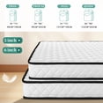 thumbnail image 6 of VFD 6" Gel Memory Foam Mattress, Medium Feel, Full, 6 of 8