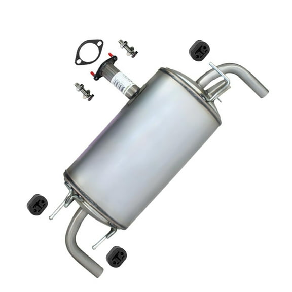 Stainless Steel Exhaust Muffler 2008-2013 Fits Nissan Altima 3.5L & 2.5L Coupe - Direct Fit