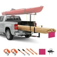 thumbnail image 1 of Costway Pick Up Truck Bed Hitch Extender Adjustable Steel Extension Rack Loads Flag, 1 of 10