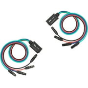 LyxPro Pair of Audio Snake 4 Channel XLR 3 Pin Multi Network Breakout