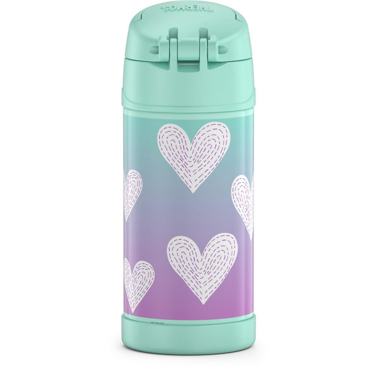  Kids Water Bottle for School Purple Unicorn Travel Thermos with  Straw Strap 316 Stainless Steel Vacuum Cup Flask Girl Birthday Gift  (unicorn 3, 500ml): Home & Kitchen