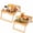 Natural, variant on Artmeer Bamboo Bed Tray Table with Folding Legs and Handles Breakfast Serving Tray Laptop Desk for Bed Sofa Eating Working Snacks Natural